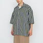 Open Collar Wind H/S Shirt