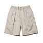 Cotton Chino Tuck Shorts
