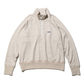 Linen Terry Neck Zip Anorak