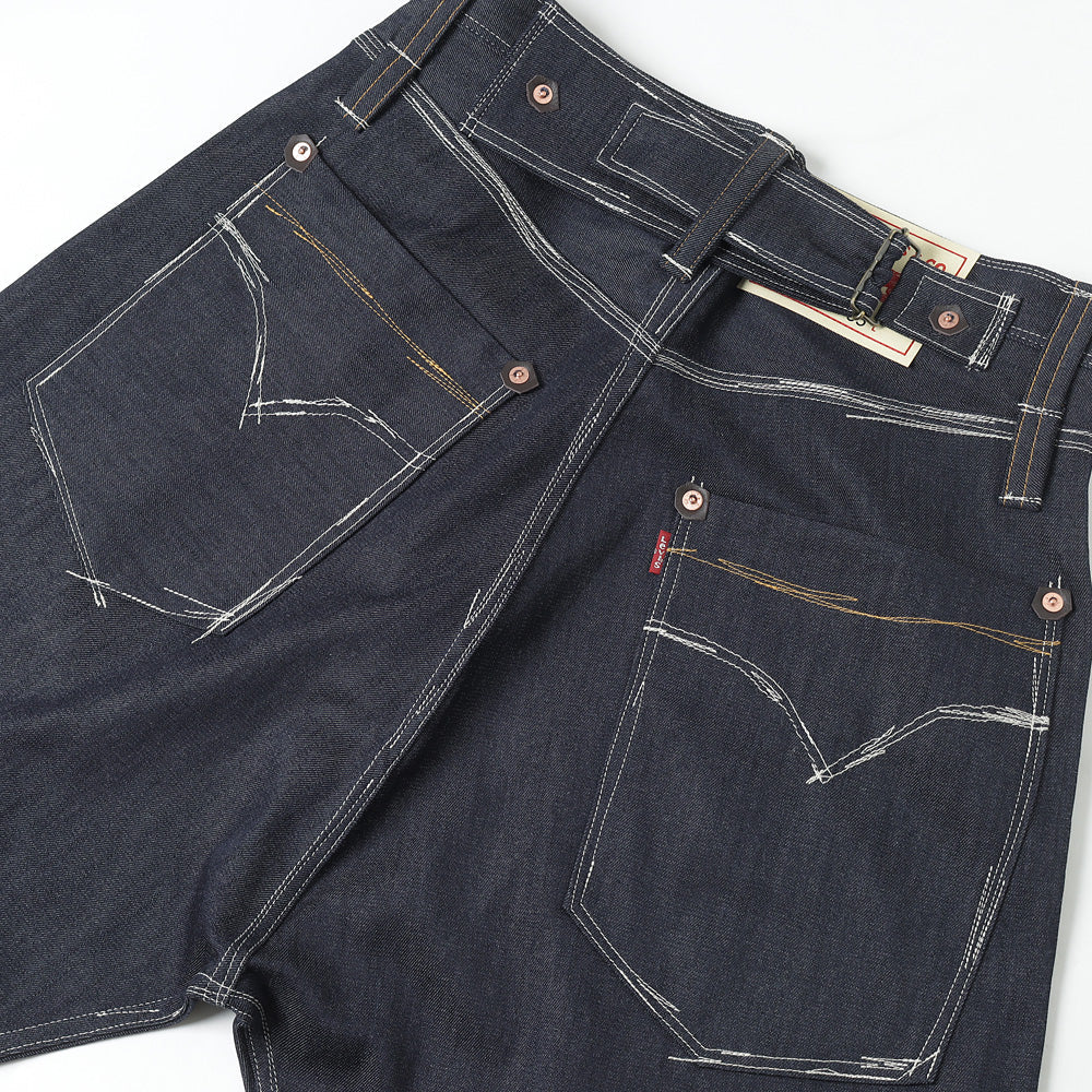 綿レーヨンデニム Levi's Wネーム P215