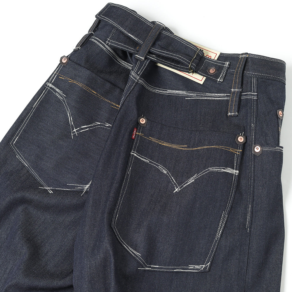 綿レーヨンデニム Levi's Wネーム P215