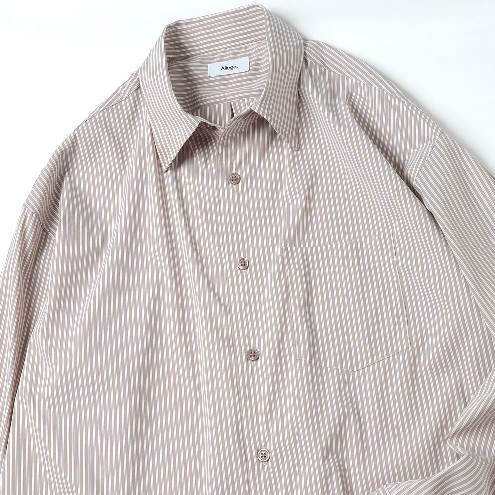 Allege(アレッジ)Standard Stripe Shirt (AL23S-SH01) | Allege