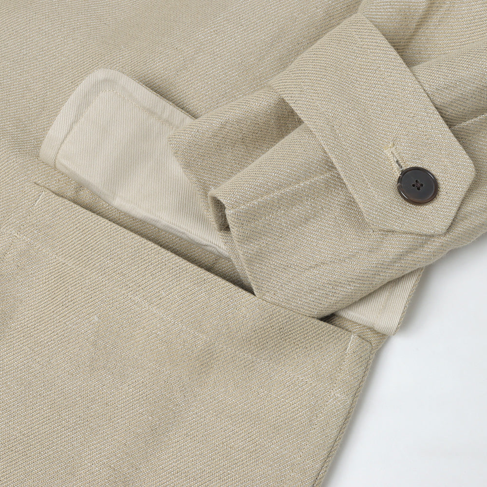 Linen Half Coat