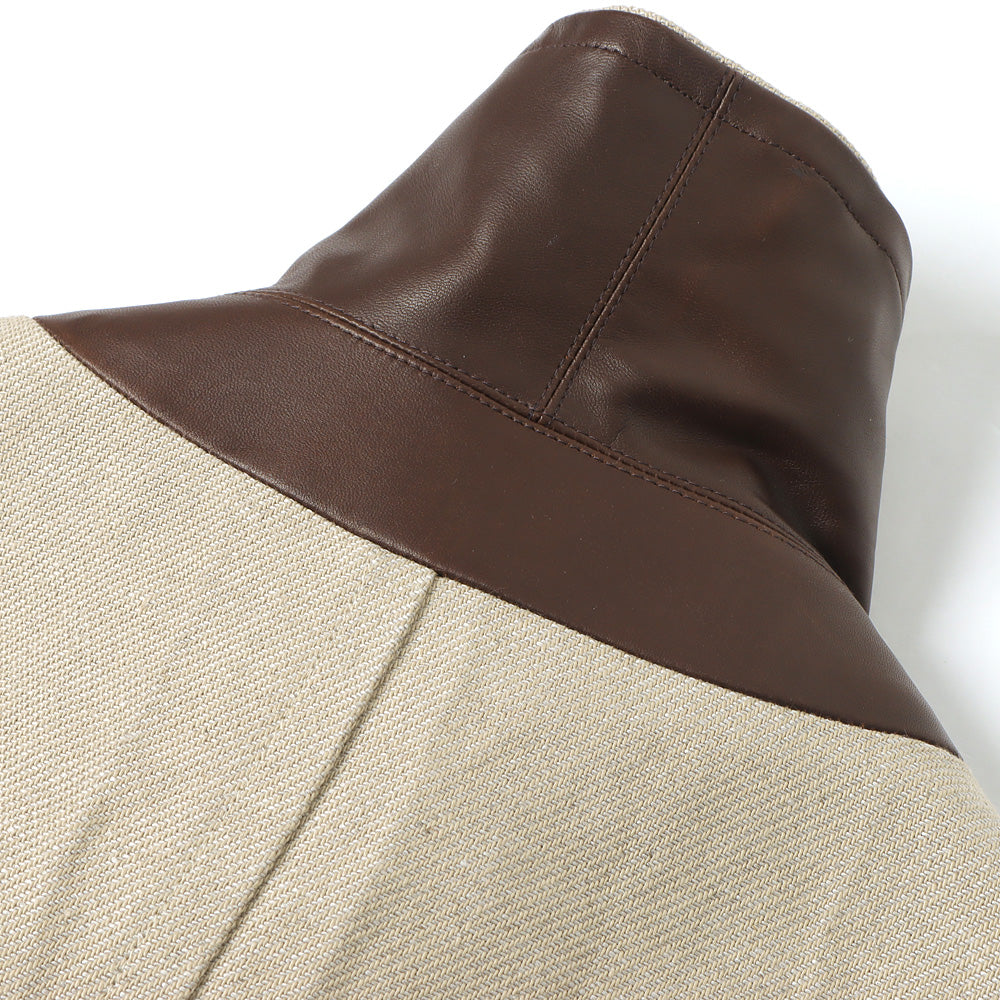 Linen Half Coat