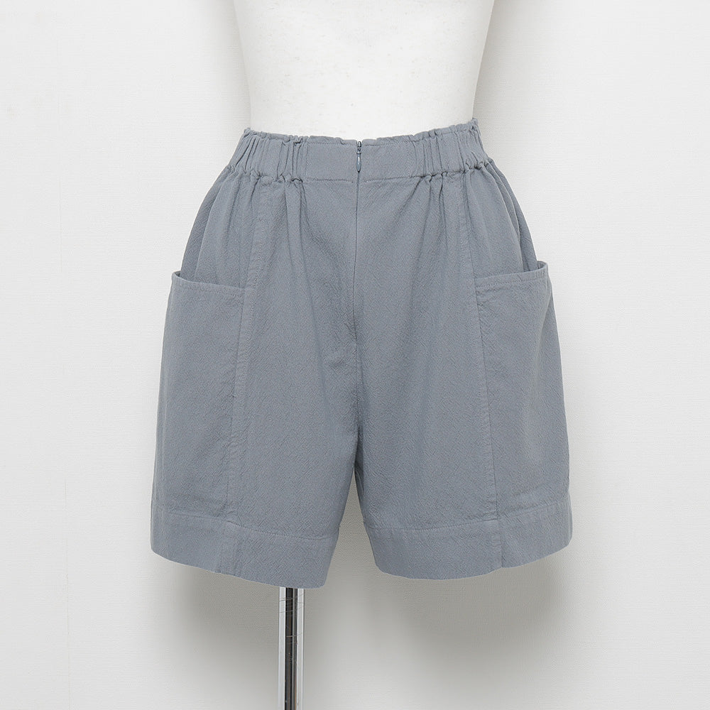 archi(アーキ)】TWILL GATHER SHORTS (AS23-F4) | archi / ショート