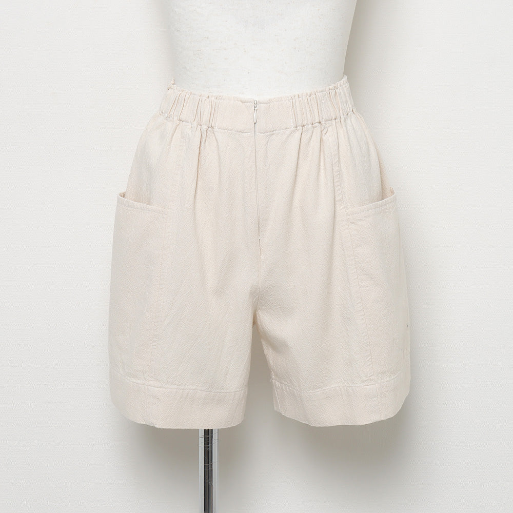 TWILL GATHER SHORTS