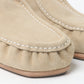 SUEDE MOCCASIN SHORT BOOTS