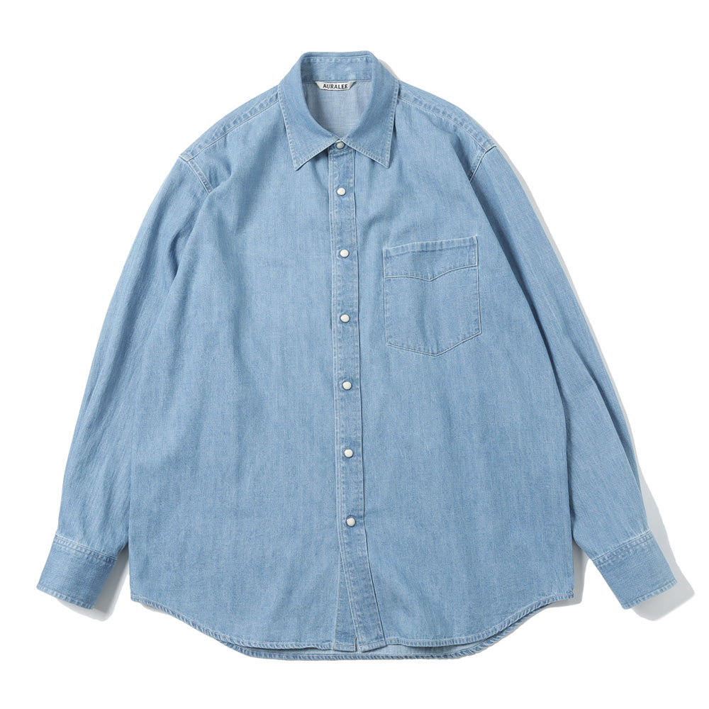 SELVEDGE SUPER LIGHT DENIM SHIRT