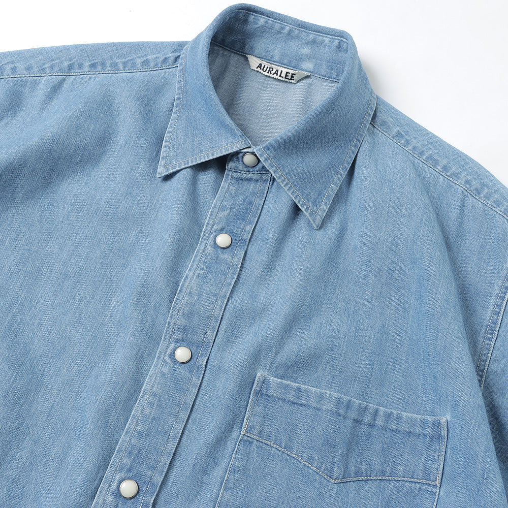 SELVEDGE SUPER LIGHT DENIM SHIRT