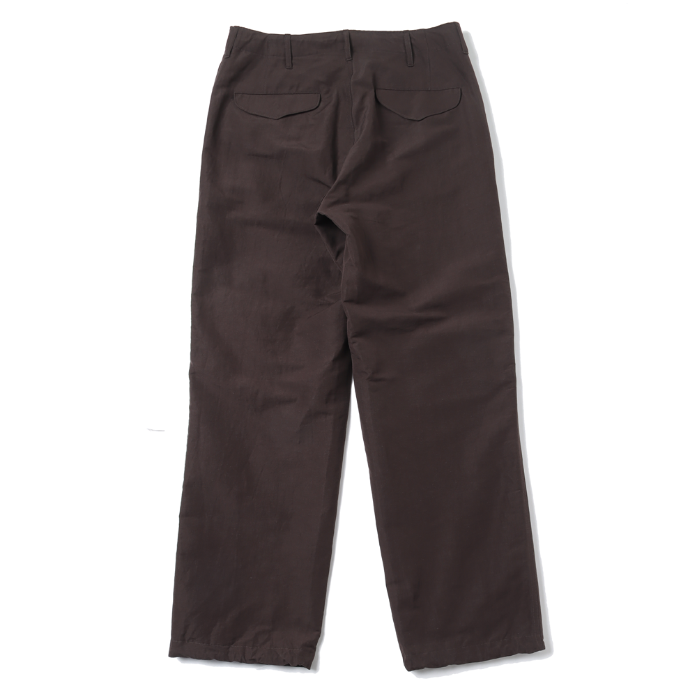 パンツ AURALEE LINEN WEATHER FIELD PANTS HIGH DENSITY FINX LINEN WEATHER FIELD PANTS (A23SP02LW