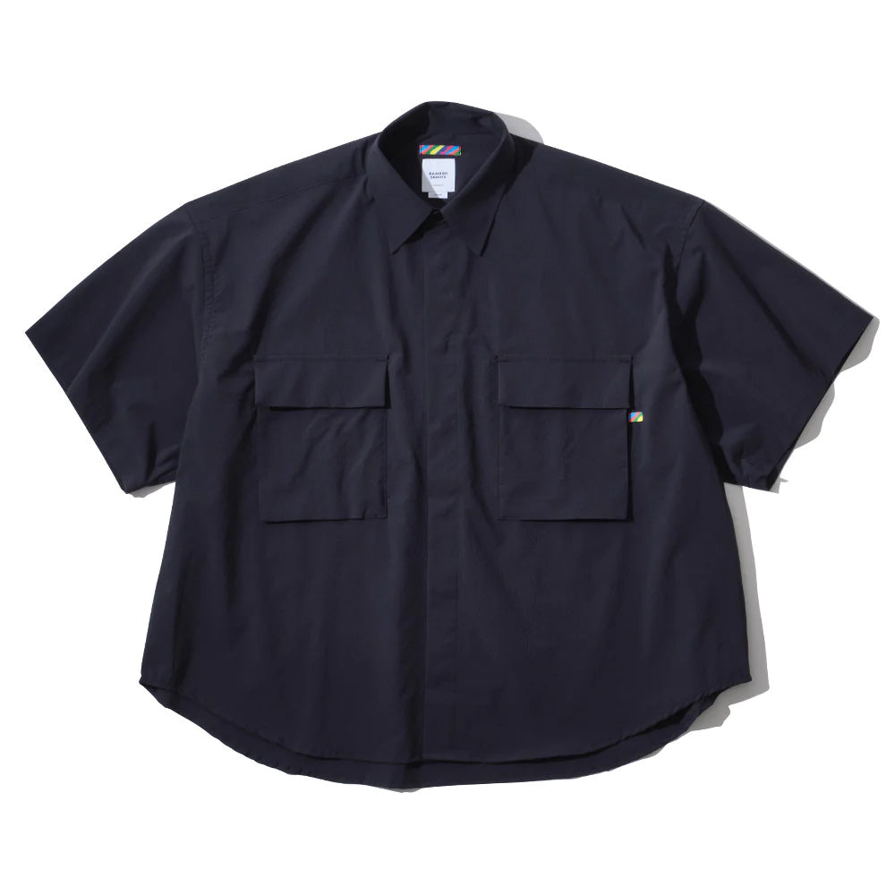 SHORT SLEEVE SEERSUCKER WORK SHIRT