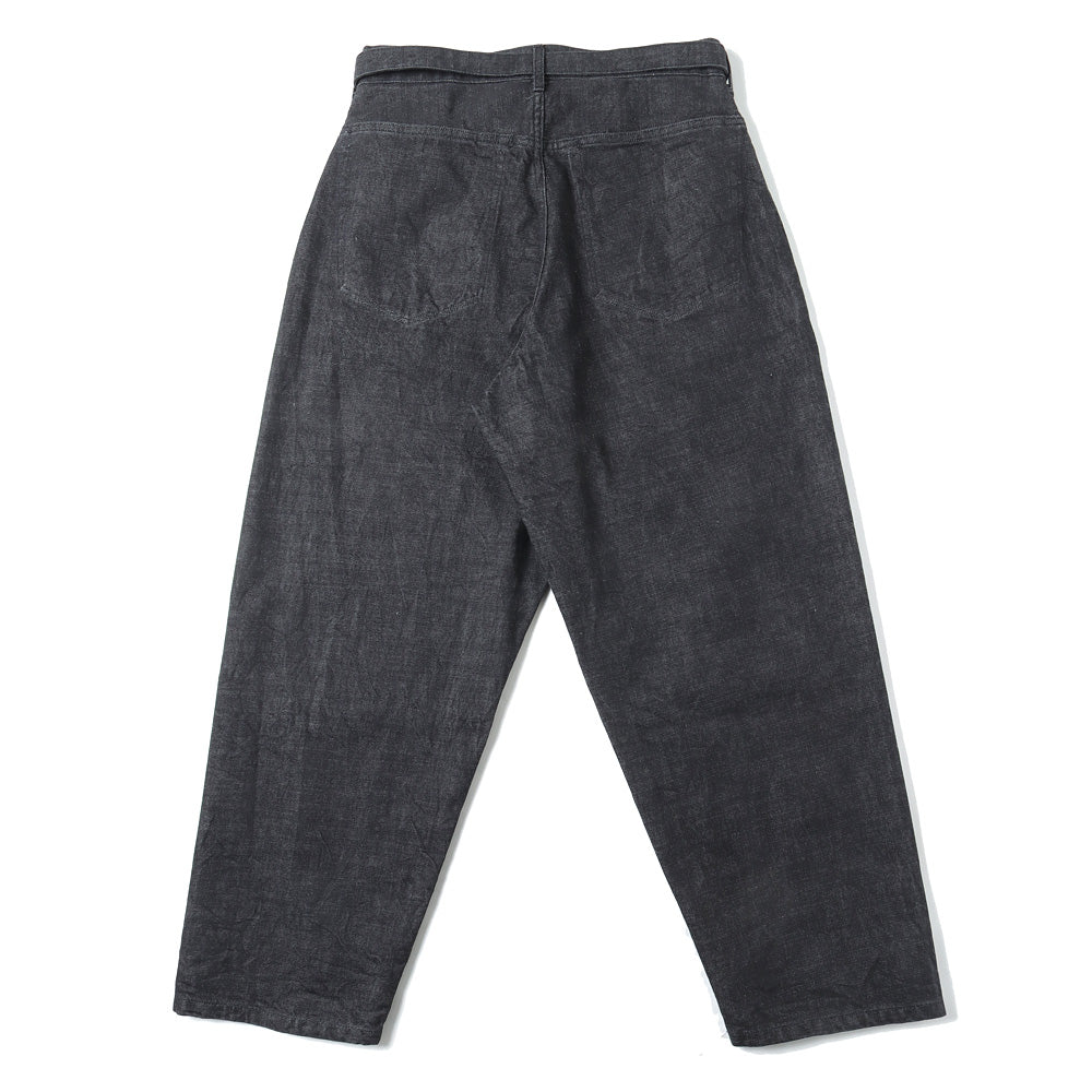 12.9oz Selvage Denim GI-belt Pants