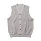 Moss Stitch V/N Vest