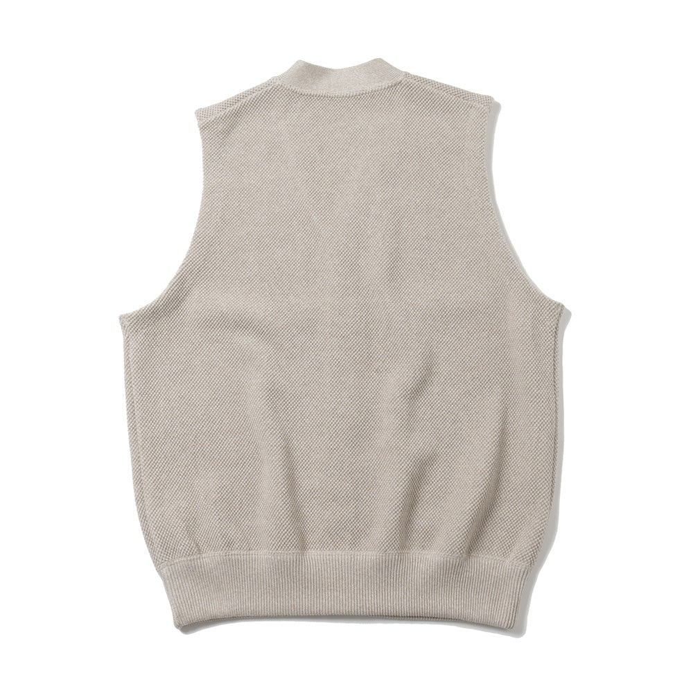 Moss Stitch V/N Vest