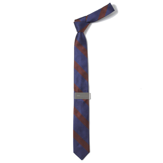 Benjamin Silk Tie with Money Clip