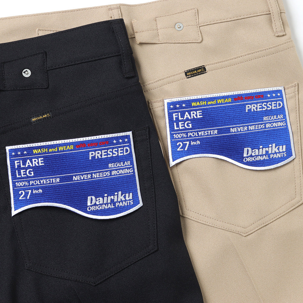 Flare Pressed Pants