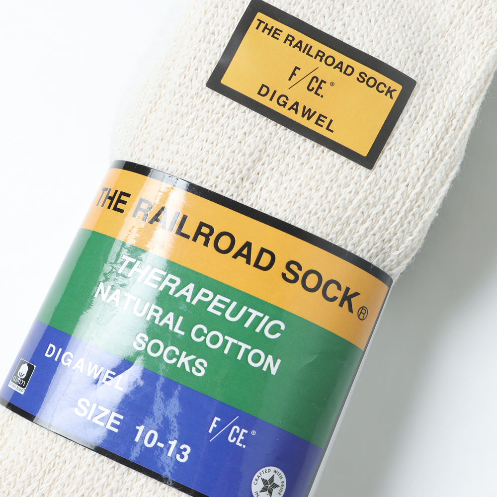 THE RAILROAD SOCK HEALTH TRAK specialCOMFORT TOP (2 Pk) F/CE.×DIGAWEL