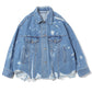 DESTROYED DENIM JACKET