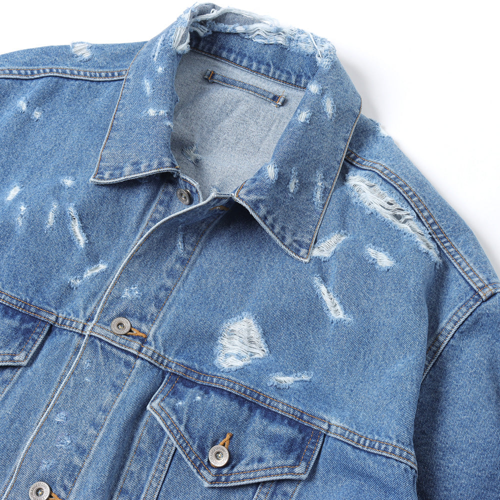 DESTROYED DENIM JACKET