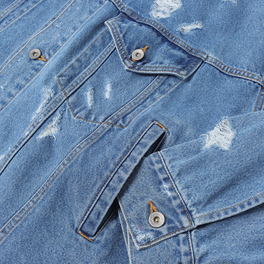 DESTROYED DENIM JACKET