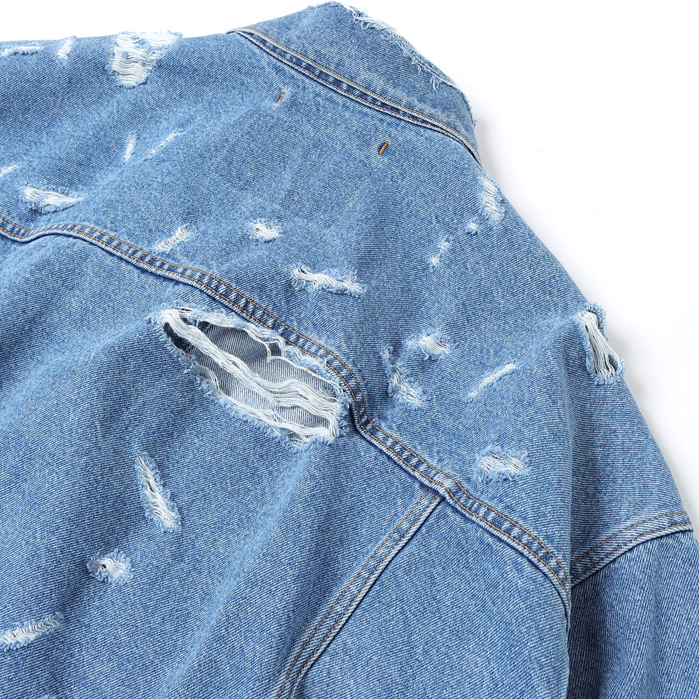 DESTROYED DENIM JACKET