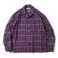 ZIPPED CHECK SHIRT