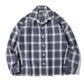 ZIPPED CHECK SHIRT