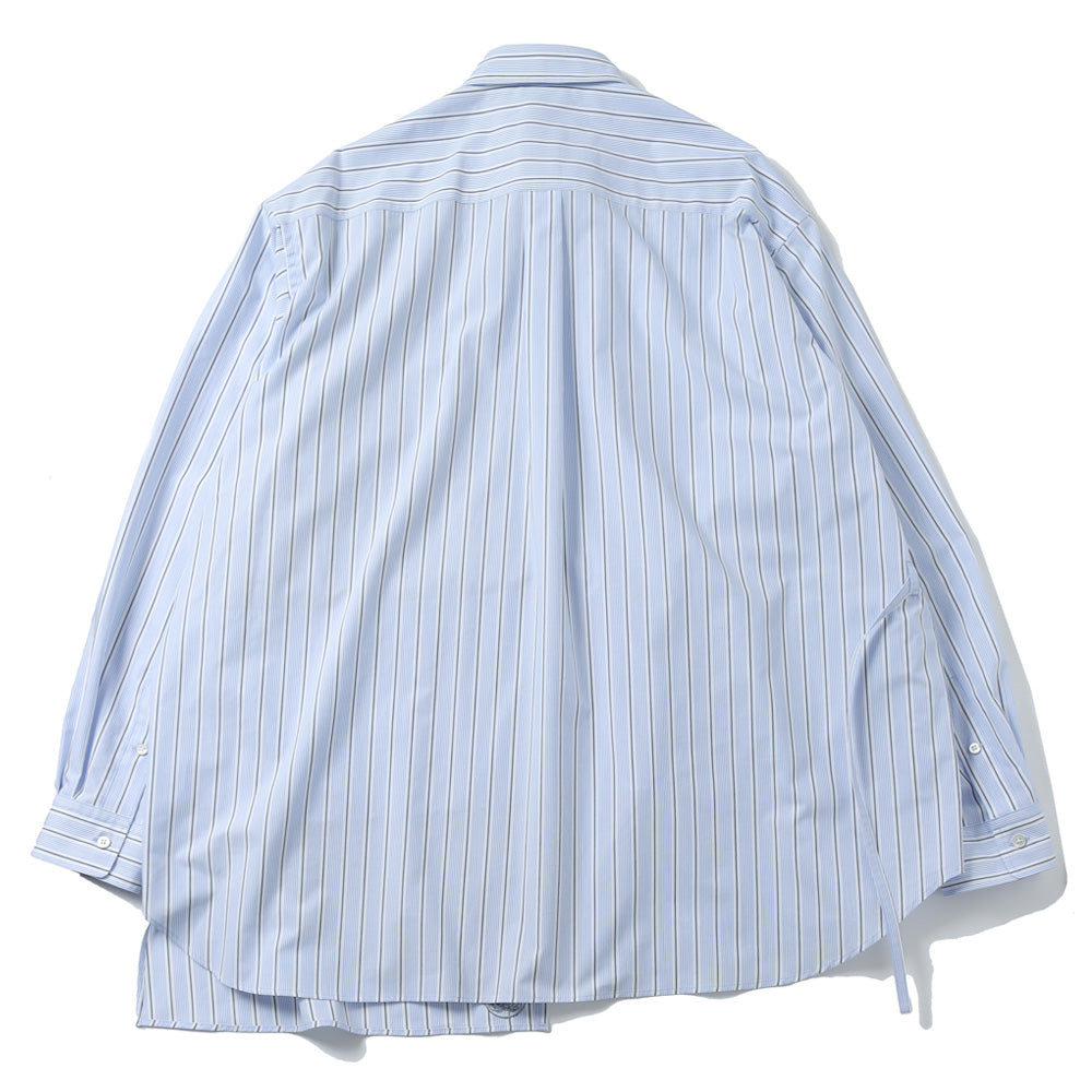 ASSYMETRICAL BELTED SHIRT