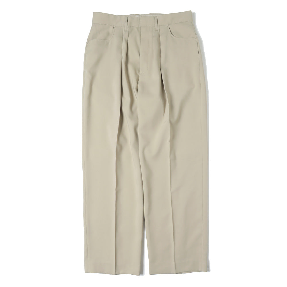 Two-tuck Wide Tapered Pants(T/Rホップサック)