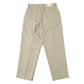 Two-tuck Wide Tapered Pants (T/R Hopsack)