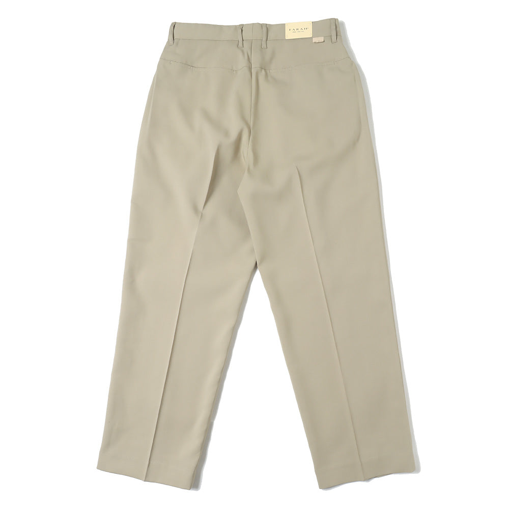 Two-tuck Wide Tapered Pants(T/Rホップサック)