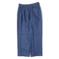 Two-tuck Wide Tapered Pants(リネンデニム)