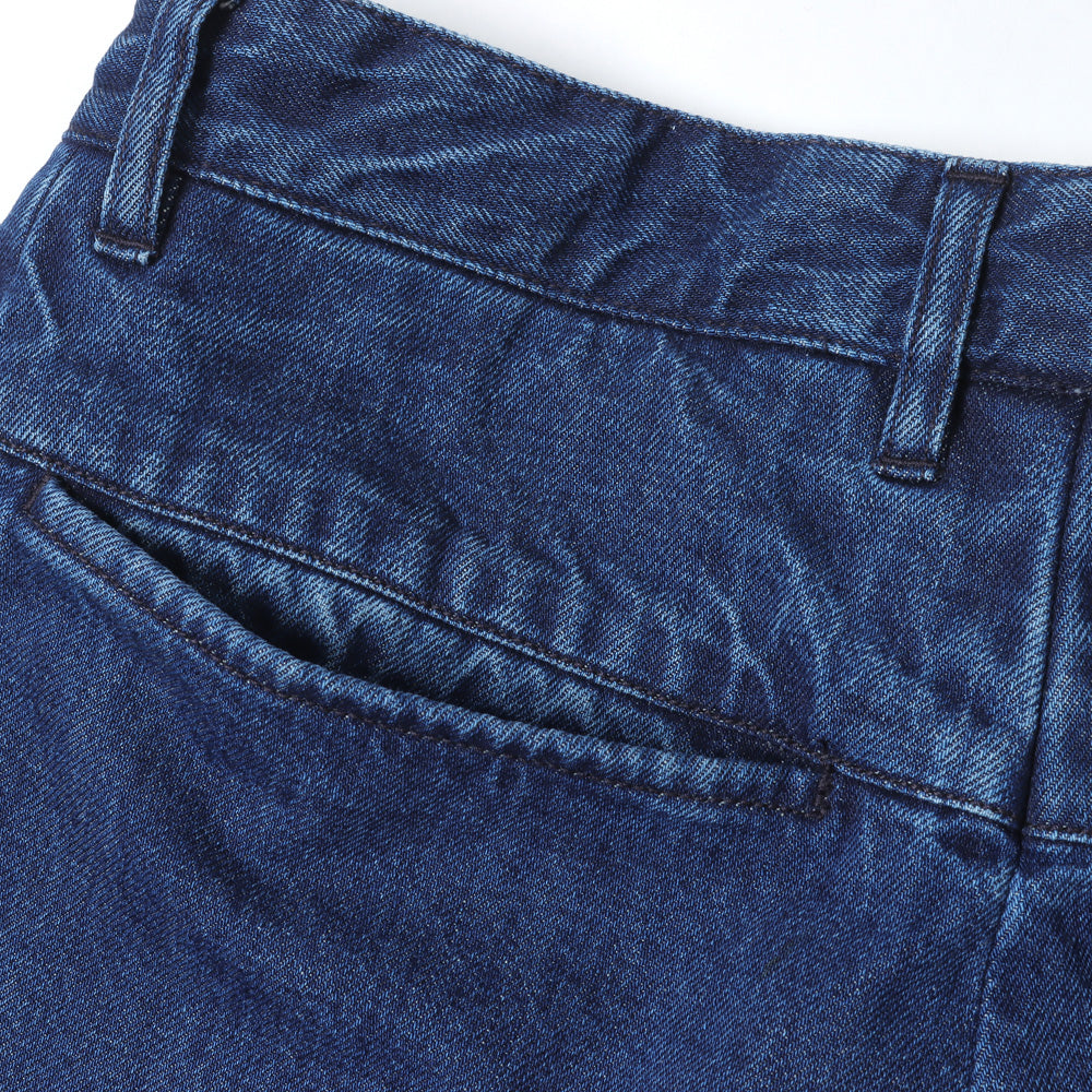 Two-tuck Wide Shorts(デニム)