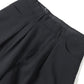Two-tuck Wide Shorts (T/R Hopsack)