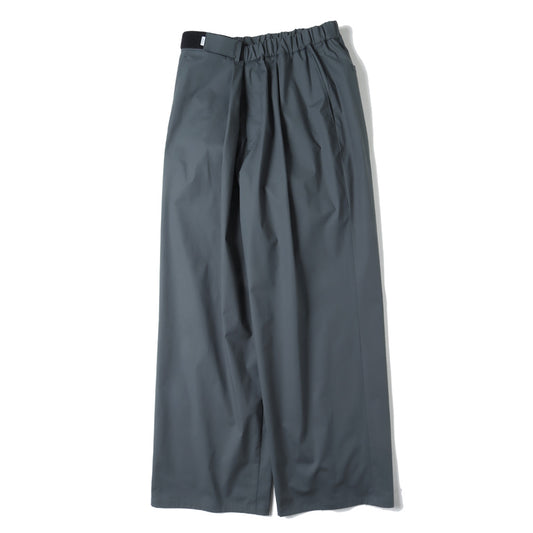 Stretch Typewriter Wide Chef Pants DARK SLATE