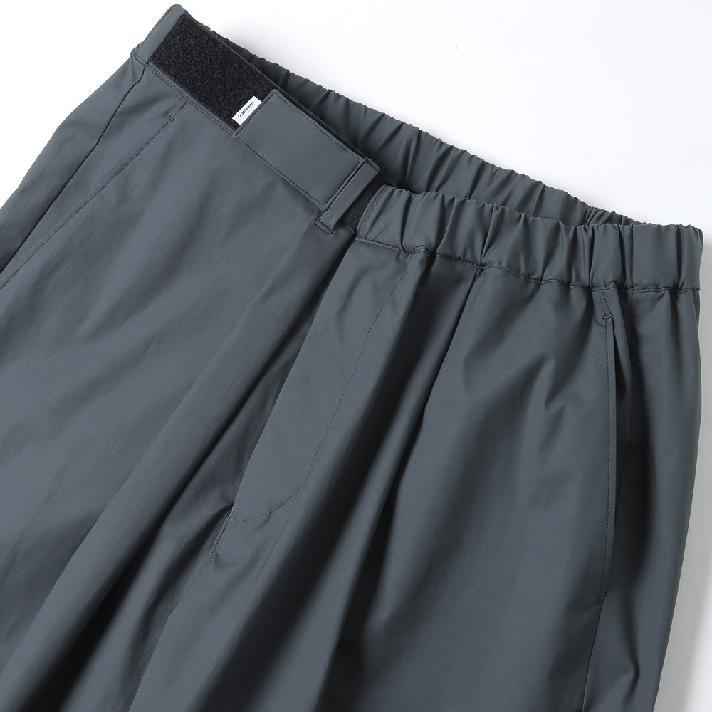 Graphpaper）Stretch Typewriter Wide Chef Pants DARK SLATE (GM231