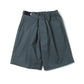 Stretch Typewriter Wide Chef Shorts DARK SLATE