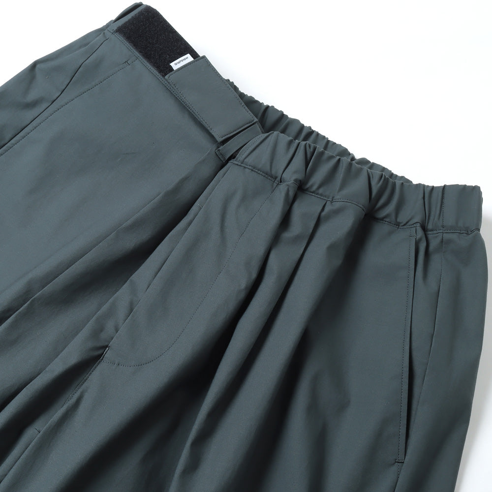 Stretch Typewriter Wide Chef Shorts DARK SLATE