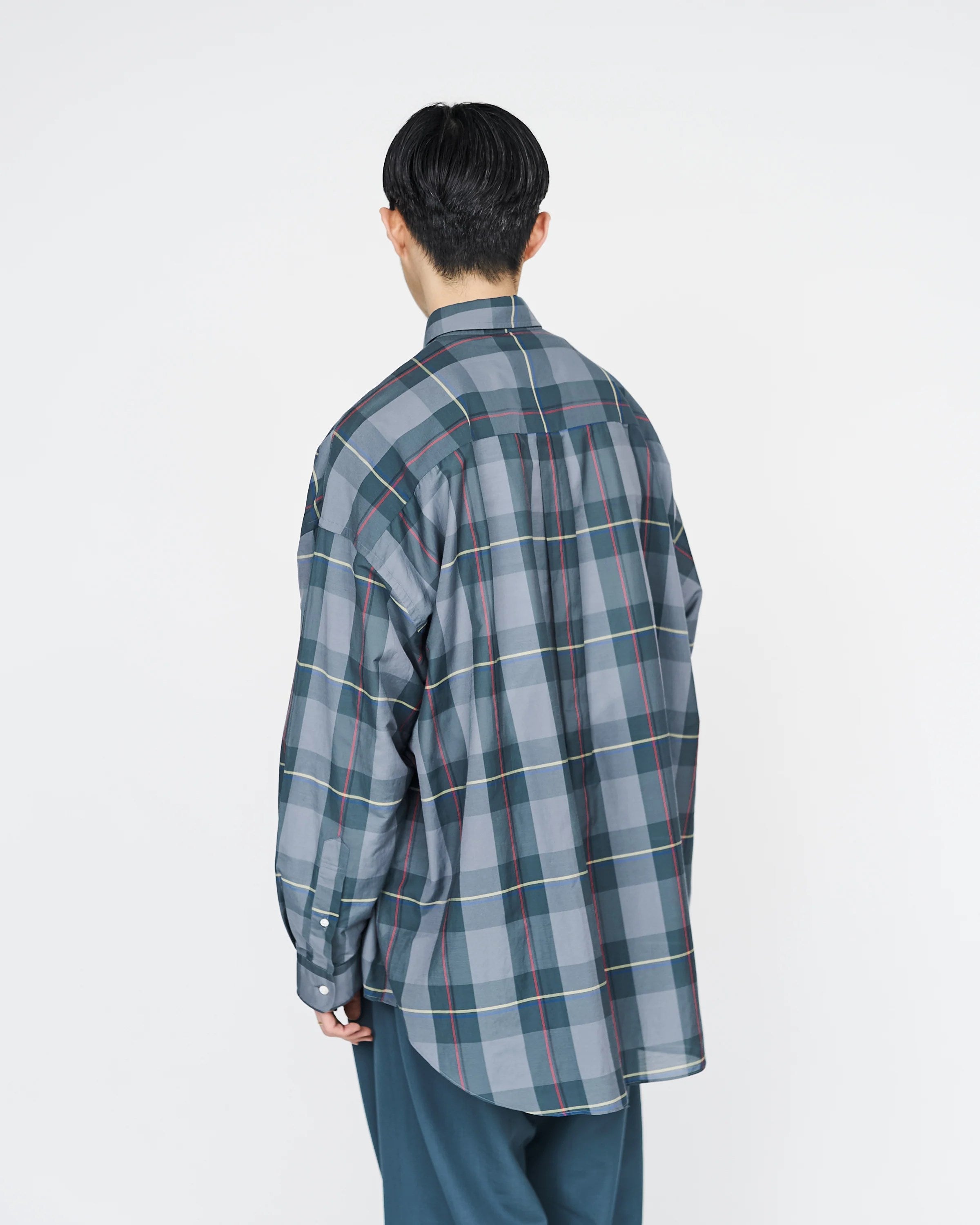 Graphpaper 19SS Check Oversized Shirt-
