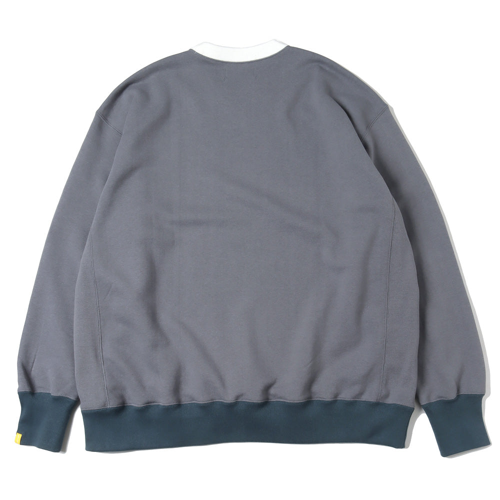 LOOPWHEELER for Graphpaper Classic Crew Neck Sweat GRAY WALL