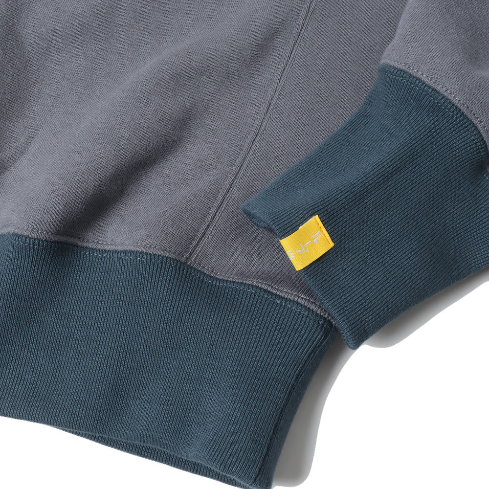 LOOPWHEELER for Graphpaper Classic Crew Neck Sweat GRAY WALL