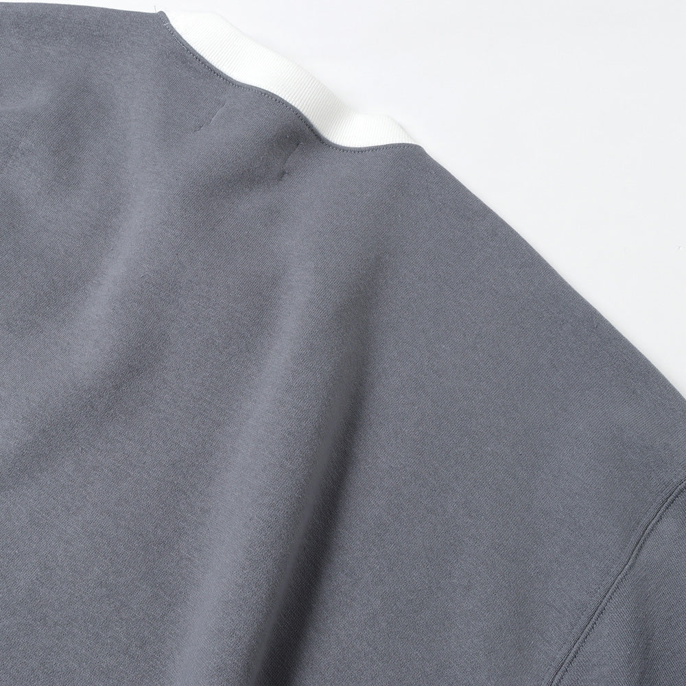 LOOPWHEELER for Graphpaper Classic Crew Neck Sweat GRAY WALL