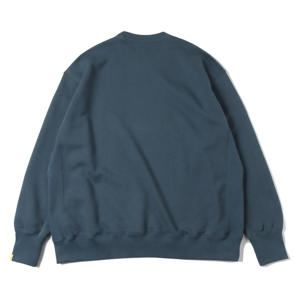 LOOPWHEELER for Graphpaper Classic Crew Neck Sweat DARK SALTE