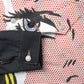 Ester linen denim x cotton linen denim print Levi's W name Roy Lichtenstain J203