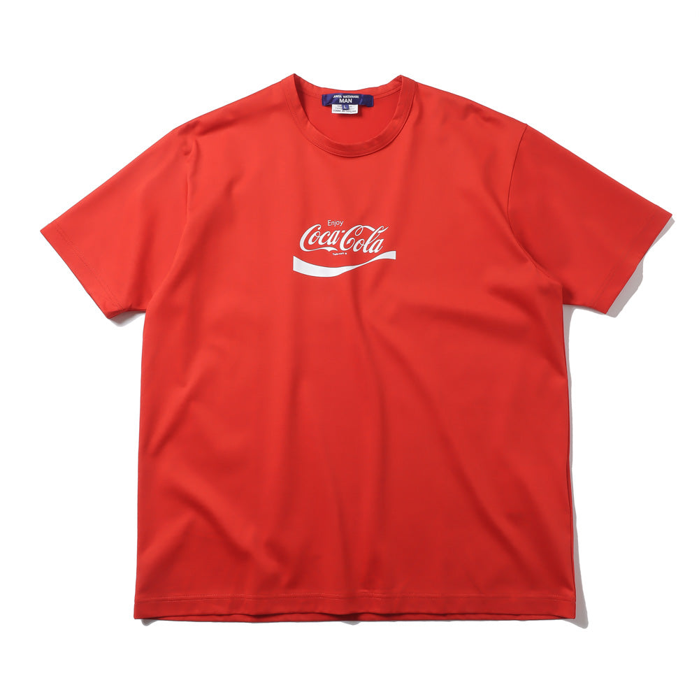 綿度詰め天竺 プリント Coca-Cola T019