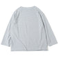 Hard Twisted Border Jersey Boatneck L/S Tee