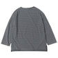 Hard Twisted Border Jersey Boatneck L/S Tee