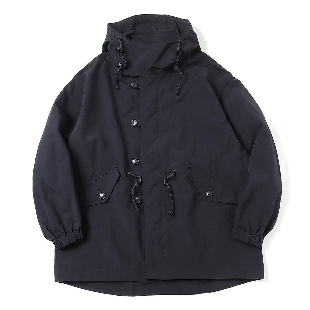 Nylon High Neck Parka