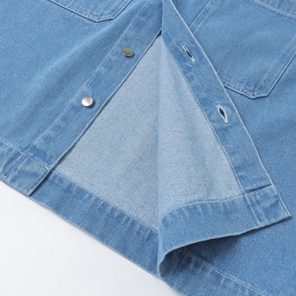 Cut-Off Denim Jacket