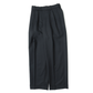 DOUBLE PLEATED CLASSIC WIDE TROUSERS ORGANIC WOOL TROPICAL